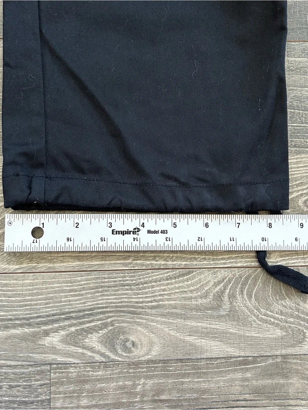 Empyre Relax Cargo Pants Men’s 38 42x31 Black Skate Chino Button Fly Y2K